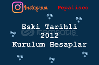 ❄INSTAGRAM - 2012 Kurulum Hesap!