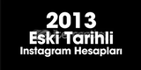 Instagram 2013 Tarihli Hesaplar [Mail Teslim]
