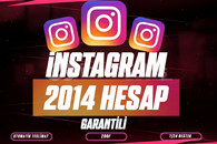 ⭐ İNSTAGRAM 2014 TARİHLİ HESAPLAR + GARANTİ ⭐ ⭐ İNSTAGRAM 2014 TARİHLİ HESAPLAR + GARANTİ ⭐