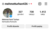 TR Instagram 2015 Kurulum Hesabı