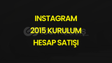 İnstagram 2015 Tarihli Hesaplar