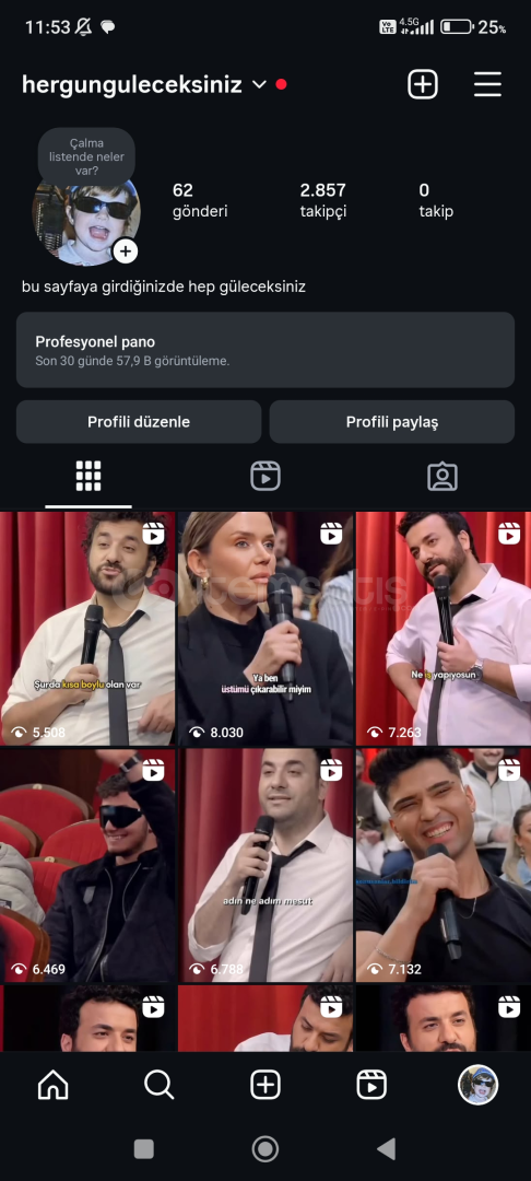 İnstagram 2857 Takipcili Hesap İnstagram 2857 Takipcili Hesap