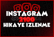 [Instagram] 2.100 Hikaye İzlenme