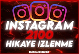 [Instagram] 2.100 Hikaye İzlenme