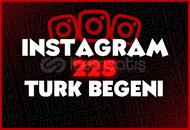 [Instagram] 225 Türk Beğeni