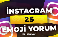 İnstagram 25 Emoji Yorum - KEŞFET ETKİLİ