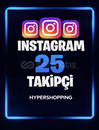 INSTAGRAM 25 TAKİPÇİ