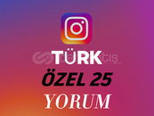 İNSTAGRAM 25 ÖZEL TÜRK YORUM