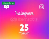 Instagram 25 Yorum