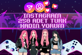 INSTAGRAM - 250 ADET TÜRK GERÇEK KADIN YORUM⭐