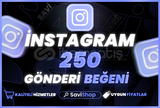 İNSTAGRAM 250 BEĞENİ+GARANTİ+HIZLI
