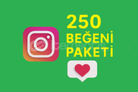  INSTAGRAM 250 BEĞENİ – HIZLI TESLİMAT ⭐