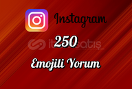 İnstagram 250 Emoji Yorum