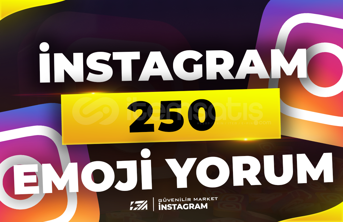 ⭐İnstagram 250 Emoji Yorum - KEŞFET ETKİLİ⭐ ⭐İnstagram 250 Emoji Yorum - KEŞFET ETKİLİ⭐