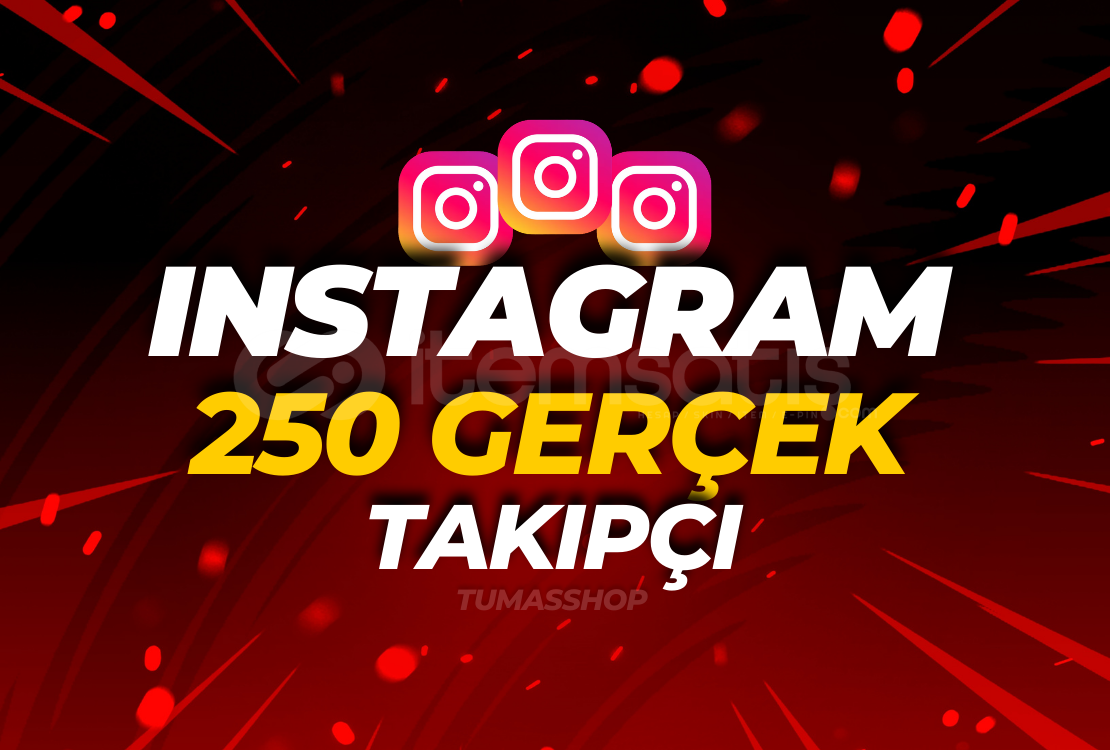 ⭐İNSTAGRAM 250 GERÇEK TAKİPÇİ⭐ ⭐İNSTAGRAM 250 GERÇEK TAKİPÇİ⭐