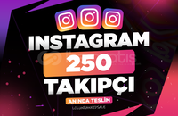 ⭐Instagram 250 Gerçek Takipçi / Garantili