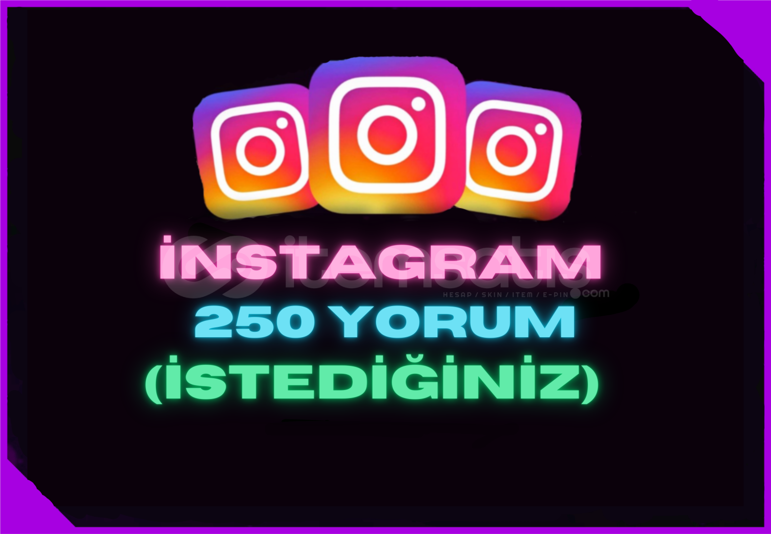 ⭐İnstagram 250 İstediğiniz Yorum ⭐ ⭐İnstagram 250 İstediğiniz Yorum ⭐