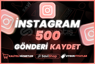 İNSTAGRAM 500 KAYDET+GARANTİ+HIZLI