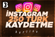 ⭐İnstagram 250 Kaydetme 
