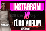 İnstagram ⭐+10⭐ Türk Özel Yorum