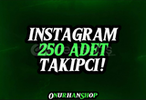 ⭐Instagram 250 Takipçi!