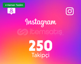 İNSTAGRAM 250 TAKİPÇİ ANINDA TESLİM!!!