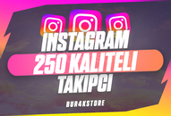 ⚡İnstagram⚡250 Takipçi [GERÇEK]