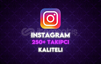 INSTAGRAM⭐(250 TAKİPCİ KALİTELİ)⭐
