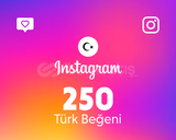 Instagram 250 Türk Beğeni