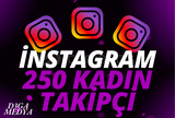 ⭐İNSTAGRAM 250 TÜRK KADIN TAKİPÇİ⭐