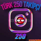 ⭐INSTAGRAM 250 TÜRK TAKİPÇİ⭐
