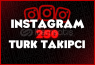 [Instagram] 250 Türk Takipçi