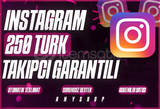 ⭐INSTAGRAM 250 TÜRK TAKİPÇİ⭐