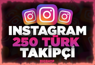 ⭐Instagram 250 Türk Takipçi / Garantili