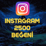 Instagram 2500 Beğeni (Garantili)