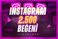 ✨Instagram | 2500 Beğeni | Garantili✨