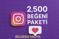  Instagram 2500 Beğeni Hızlı Teslimat