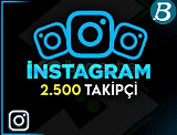 Instagram 2.500 Gerçek Takipçi ( Garantili )