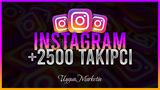 Instagram 2.500 Gerçek Takipçi [TELAFİLİ]
