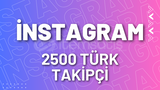 ⭐İnstagram 2500 Global Takipçi + 30 Gün Garanti