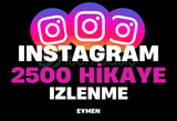 ⭐İnstagram 2500 Hikaye İzlenme⭐