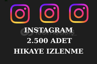 ⭐İnstagram 2500 Hikaye İzlenme