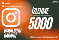 ⚡İNSTAGRAM | 5000 İZLENME 