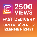 Instagram 2500 İzlenme – Hızlı Teslimat