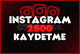 [Instagram] 2.500 Kaydetme