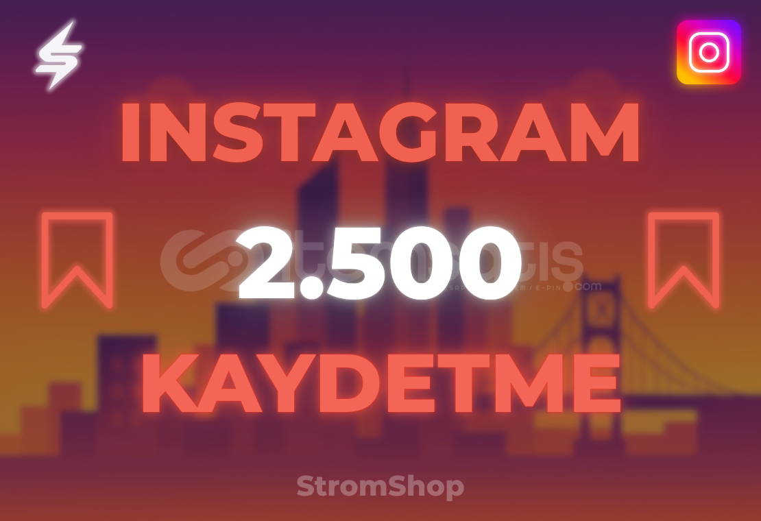 INSTAGRAM 2500 KAYDETME | GARANTİ INSTAGRAM 2500 KAYDETME | GARANTİ