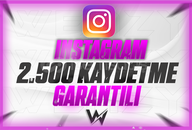 İNSTAGRAM 2500 KAYDETME GERÇEK KULLANICILAR