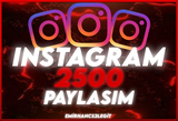 [Instagram] 2.500 Paylaşım