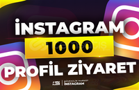 ⭐İnstagram 1000 Profil Ziyaretçi - KEŞFET ⭐