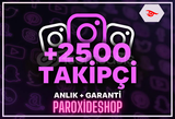  Instagram +2500 TAKİPÇİ GARANTİLİ